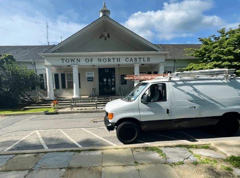 Cleveland Heights Power Washing commercial cleaning team at work in Cleveland Heights business district