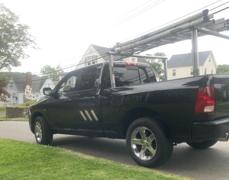 Fleet vehicle cleaning service being performed by Cleveland Heights Power Washing in Cleveland Heights